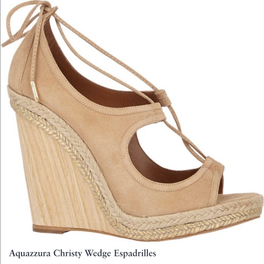 AQUAZZARA | Christie Wedge. Size 41/11.